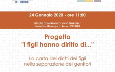 Seminario di presentazione del progetto “I figli hanno diritto di…”