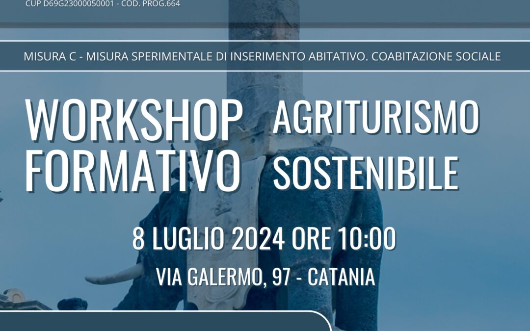 Workshop formativo sull’Agriturismo Sostenibile a Catania